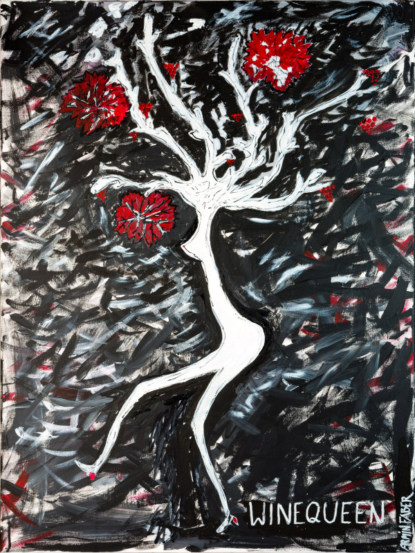 Painted Black Edition Wine Queen